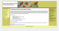 Desktop Screenshot of marcyseminoff.com