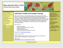 Tablet Screenshot of marcyseminoff.com